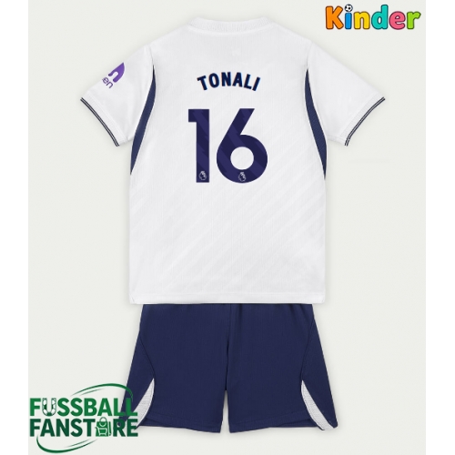 Tottenham Hotspur Sandro Tonali #16 Replik Heimtrikot Kinder 2026-27 Kurzarm (+ Kurze Hosen)